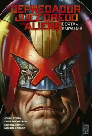 DEPREDADOR VS. JUEZ DREDD VS ALIENS CORTA Y EMPALMA Bestseller