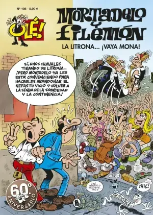 Ordenar Ahora Mismo OLE MORTADELO 198 LA LITRONA... ¡VAYA MONA!