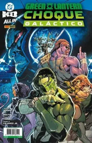 Promoción Exclusiva DC K.O. GREEN LANTERN CHOQUE GALÁCTICO