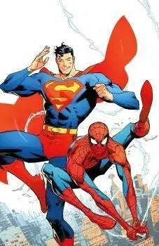 SUPERMAN/SPIDER-MAN 01 (PORTADA JORGE JIMÉNEZ) Alta Calidad