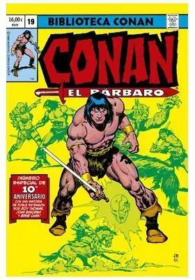 BIBLIOTECA CONAN. CONAN EL BARBARO 19 Promoción Exclusiva