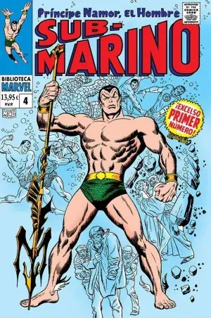 Alta Calidad BIBLIOTECA MARVEL. NAMOR EL HOMBRE SUBMARINO 04