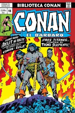 Última Versión BIBLIOTECA CONAN. CONAN EL BÁRBARO 15