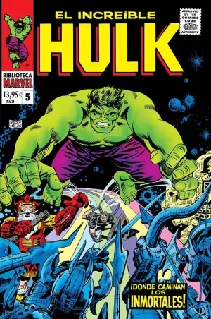 Envío Inmediato BIBLIOTECA MARVEL. EL INCREIBLE HULK 05