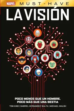 Devolución Gratuita MARVEL MUST HAVE. LA VISIÓN POCO MENOS QUE UN HOMBRE, POCO MÁS QUE UNA BESTIA