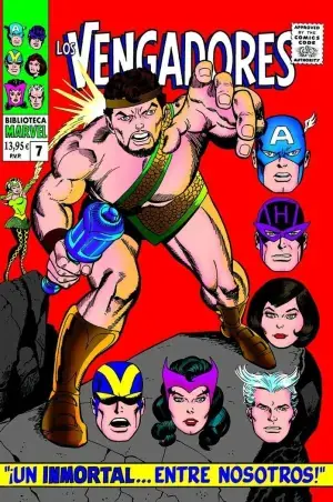 Súper Precio BIBLIOTECA MARVEL. LOS VENGADORES 07