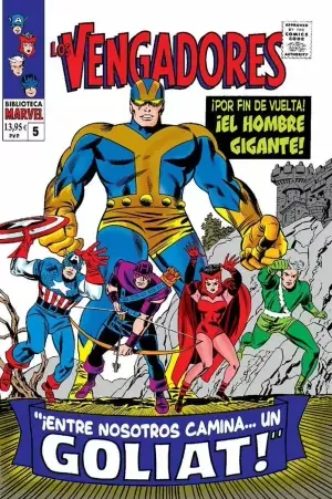 Oferta Flash BIBLIOTECA MARVEL. LOS VENGADORES 05