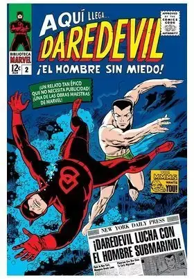 BIBLIOTECA MARVEL. DAREDEVIL 02 (1965-1966) Envío Exprés