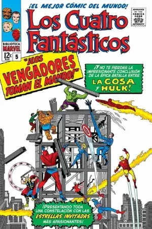 Solo Hoy BIBLIOTECA MARVEL. LOS 4 FANTASTICOS 05