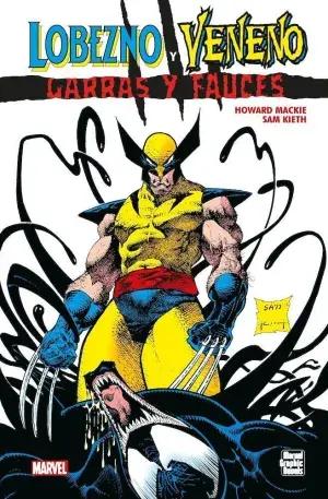 MARVEL GRAPHIC NOVELS. LOBEZNO Y VENENO GARRAS Y FAUCES Súper Precio