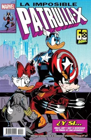 EL ASOMBROSO SPIDERMAN ESPECIAL (PORTADA ALTERNATIVA DISNEY WHAT IF LA IMPOSIBLE PATRULLA-X 268) Liquidación