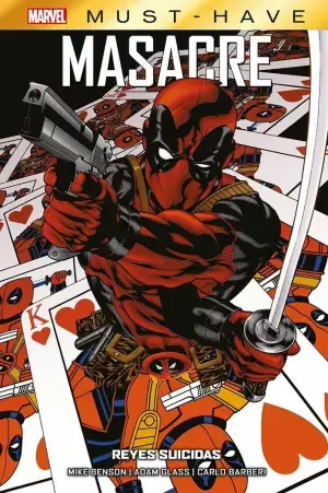 MARVEL MUST HAVE. MASACRE REYES SUICIDAS Liquidación