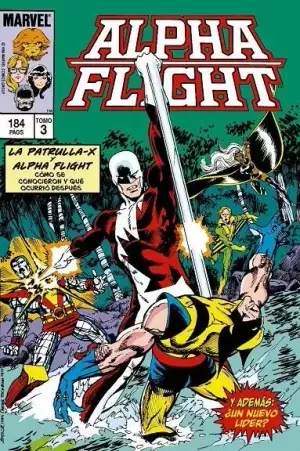BIBLIOTECA ALPHA FLIGHT 03 1984-85 ALPHA FLIGHT 13-19 USA Envío Exprés