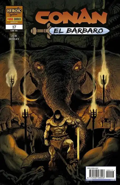 Venta Final CONAN EL BÁRBARO 33 CONAN EL BÁRBARO 17