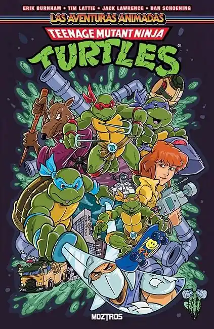 Entrega Rápida TEENAGE MUTANT NINJA TURTLES, LAS AVENTURAS ANIMADAS 02