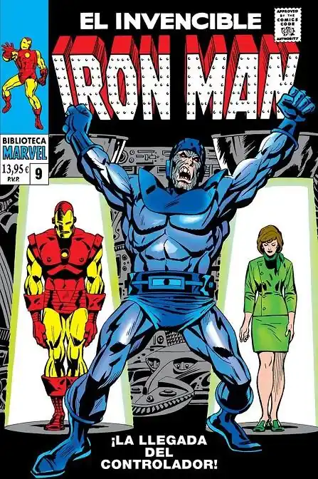 Última Versión 2AMA BIBLIOTECA MARVEL EL INVENCIBLE IRON MAN 09 DE 1969