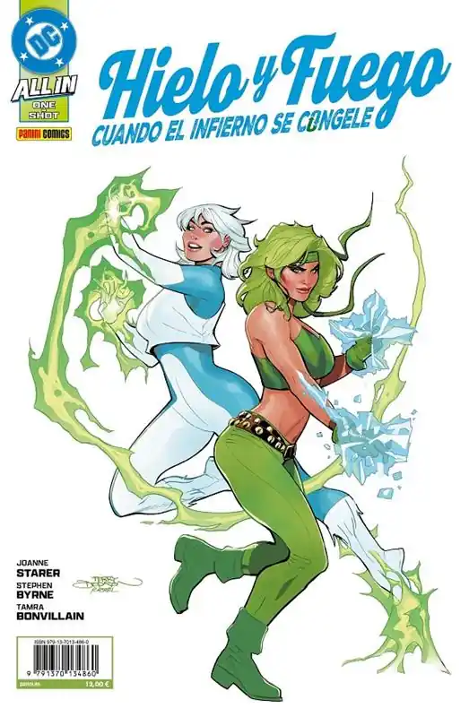 Ocasión Especial DC PREMIERE AMANECER DE DC HIELO Y FUEGO, CUANDO EL INFIERNO SE CONGELE