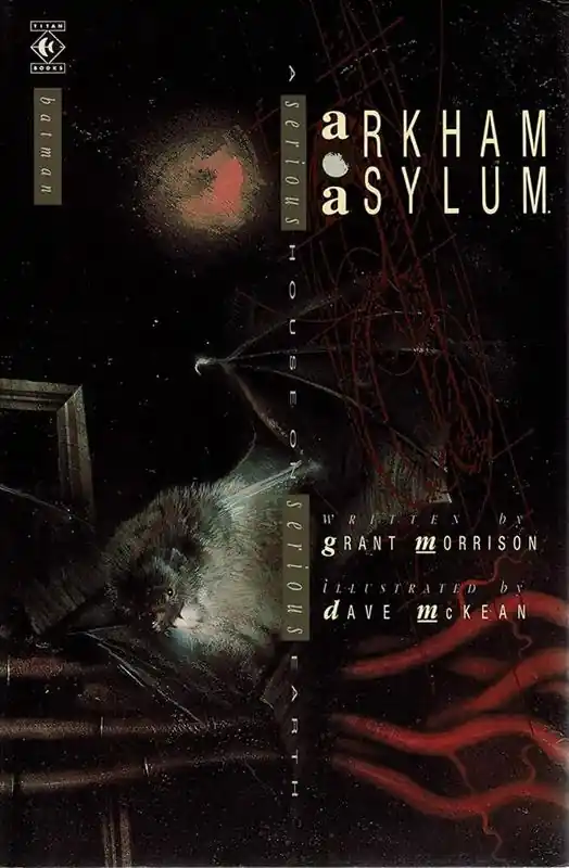 Disponible Ahora USA BATMAN ARKHAM ASYLUM 1ST BRITISH PRINTNG (NOV 1989)