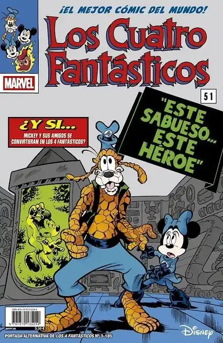 LOS 4 FANTÁSTICOS VOL 7 185 LOS 4 FANTÁSTICOS 3 DISNEY FANTASTIC FOUR 51 Descuento