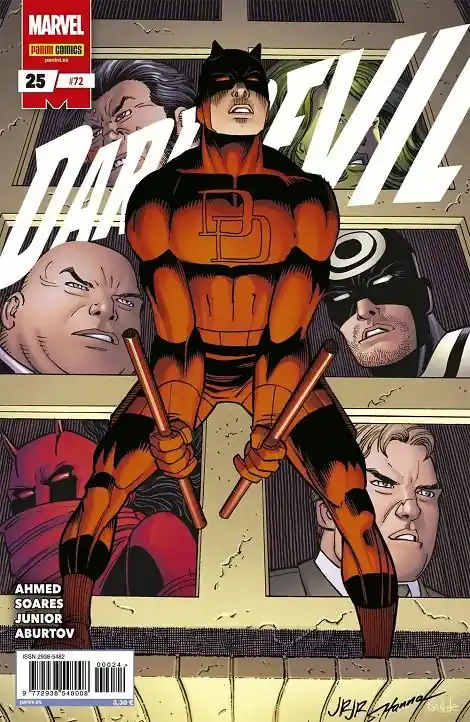 DAREDEVIL 72 DAREDEVIL 25 Certificado