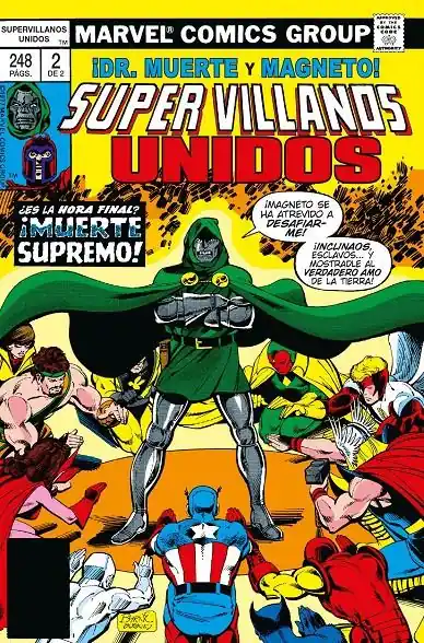 Más Vendido SUPERVILLANOS UNIDOS MARVEL LIMITED RÚSTICA 02