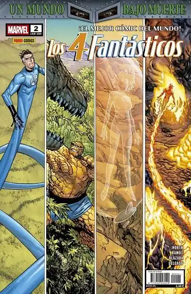 Últimas Unidades LOS 4 FANTÁSTICOS VOL 7 184 LOS 4 FANTÁSTICOS 02