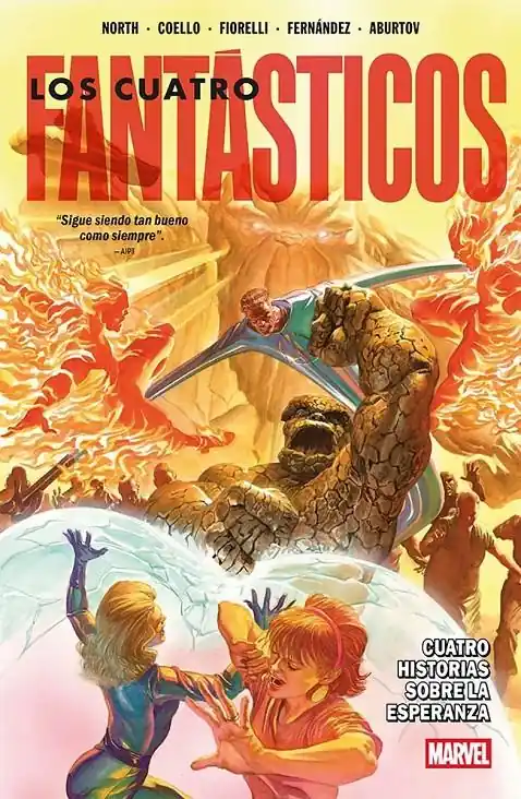 MARVEL PREMIERE LOS 4 FANTÁSTICOS DE RYAN NORTH 02 CUATRO HISTORIAS SOBRE LA ESPERANZA Promoción Exclusiva