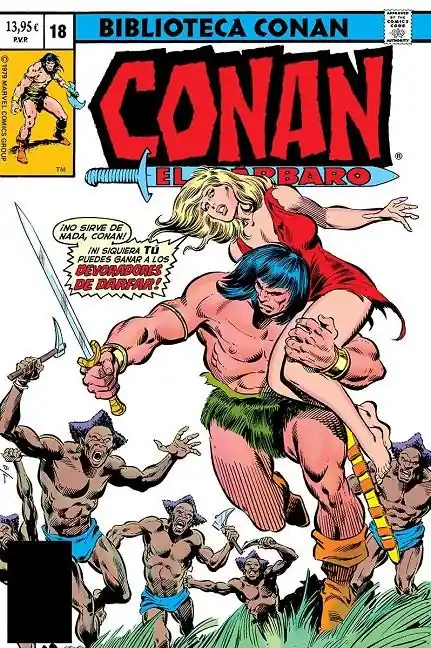 BIBLIOTECA CONAN EL BÁRBARO 18 DE 1979 A 1980 Imprescindible (Must-Have)