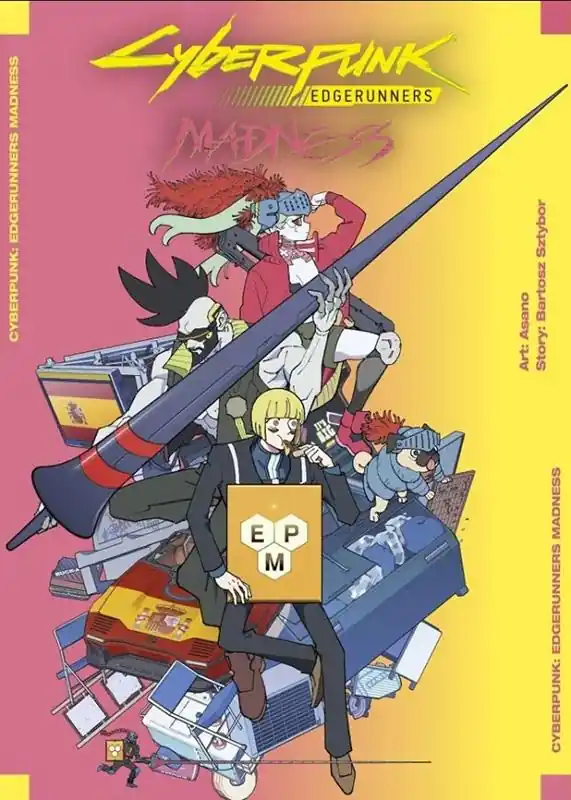 Precio Económico CYBERPUNK EDGERUNNERS, MADNESS 01 PORTADA ALTERNATIVA