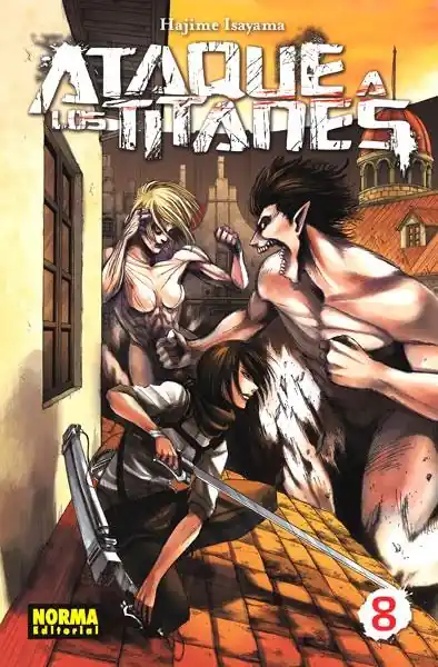 ATAQUE A LOS TITANES 08 NUEVA EDICIÓN Últimas Unidades