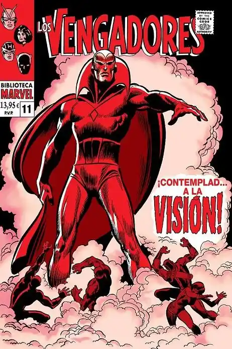 BIBLIOTECA MARVEL LOS VENGADORES 11 DE 1968 Novedad