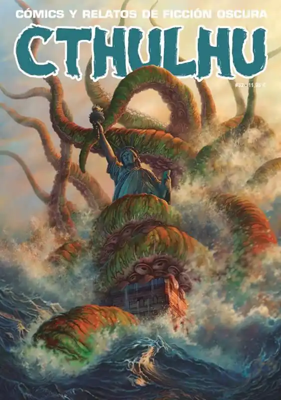 CTHULHU 32 CÓMICS Y RELATOS DE FICCIÓN OSCURA Marca Reconocida