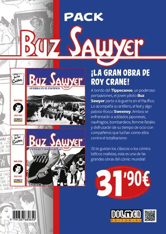 Últimas Unidades PACK BUZ SAWYER 01 Y 02