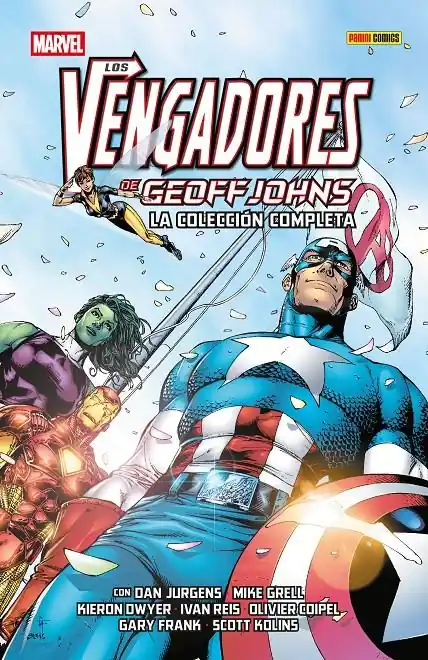 LOS VENGADORES DE GEOFF JOHNS, LA COLECCIÓN COMPLETA Garantía De Devolución De Dinero