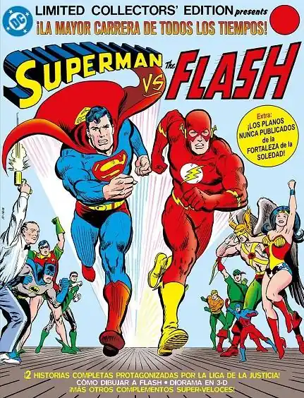 DC EDICIÓN FACSÍMIL 04 SUPERMAN VS. FLASH Marca Reconocida