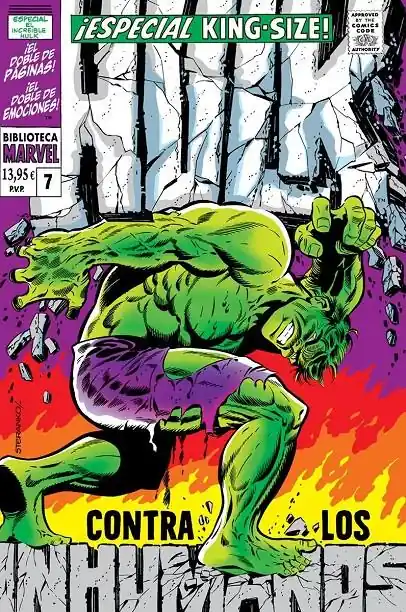 Popular BIBLIOTECA MARVEL EL INCREÍBLE HULK 07 DE 1968 A 1969