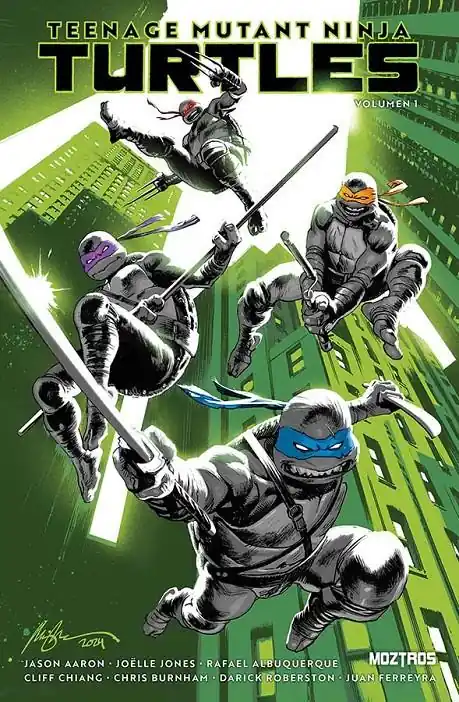 TEENAGE MUTANT NINJA TURTLES 01 REGRESO A NUEVA YORK Disponible Ahora
