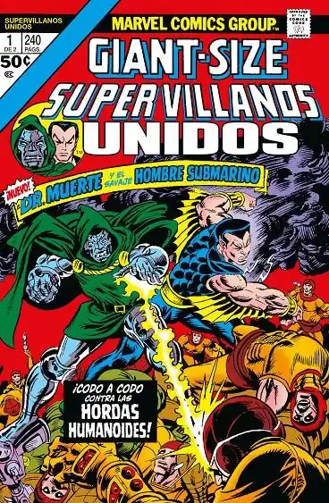 SUPERVILLANOS UNIDOS MARVEL LIMITED RÚSTICA 01 Imprescindible (Must-Have)