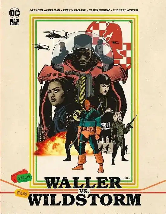 DC BLACK LABEL 03 WALLER VS. WILDSTORM Solo Por Tiempo Limitado