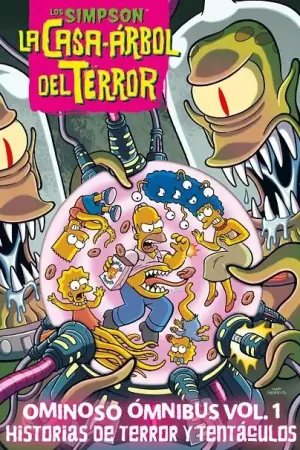 LOS SIMPSON, LA CASA-ÁRBOL DEL TERROR OMINOSO ÓMNIBUS 01 Favorito De Clientes