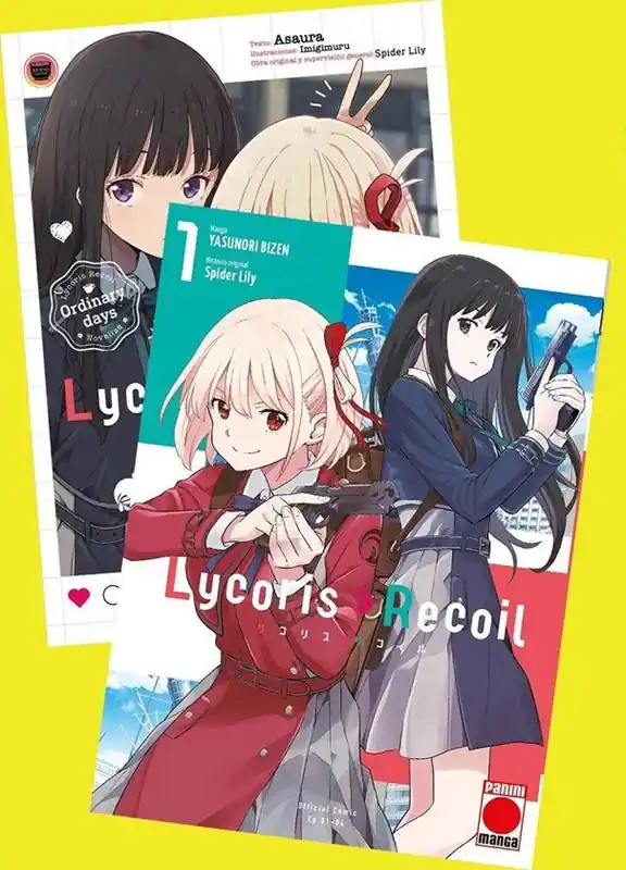 LYCORIS RECOIL 01 + LYCORIS RECOIL ORDINARY DAYS Precio De Oferta