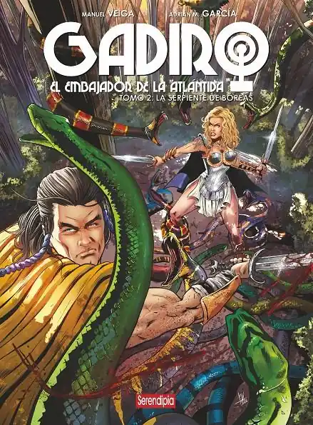 Favorito De Clientes GADIRO EL EMBAJADOR DE LA ATLÁNTIDA 02 LA SERPIENTE DE BOREAS