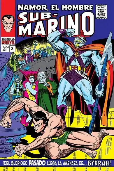 BIBLIOTECA MARVEL NAMOR, EL HOMBRE SUBMARINO 03 DE 1967 Descuento