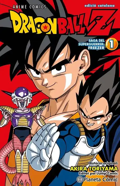 Ordenar Ahora Mismo DRAGON BALL Z ANIME COMICS FREEZER 01