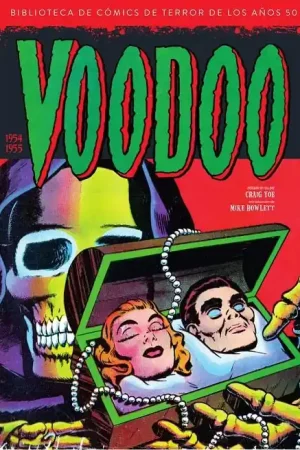 BIBLIOTECA DE COMICS DE TERROR DE LOS AÑOS 50 12 VOODOO VOLUMEN TRES 1954 - 1955 Precio De Fábrica