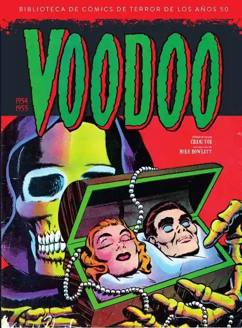 BIBLIOTECA DE COMICS DE TERROR DE LOS AÑOS 50 12 VOODOO VOLUMEN TRES 1954 - 1955 Precio De Fábrica