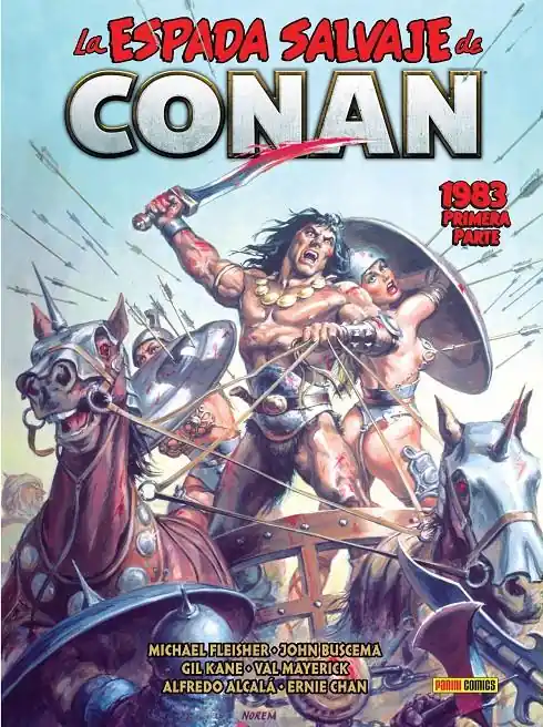 LA ESPADA SALVAJE DE CONAN LA ETAPA MARVEL ORIGINAL 13 1983 PRIMERA PARTE Súper Precio