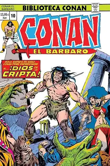 No Te Lo Pierdas BIBLIOTECA CONAN EL BÁRBARO 10 DE 1975