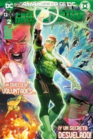 GREEN LANTERN 123 AMANECER DE DC 2 Marca Reconocida