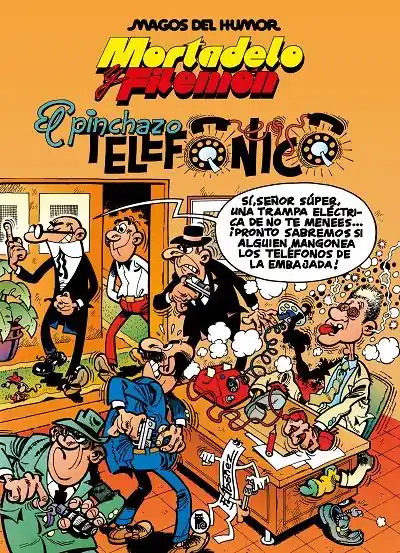 Alta Calidad MAGOS DEL HUMOR 055 MORTADELO Y FILEMÓN, EL PINCHAZO TELEFÓNICO